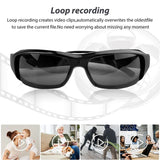 Wearable HD 1080P Glasses Camera – Portable Video Recorder