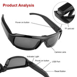 Wearable HD 1080P Glasses Camera – Portable Video Recorder