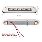 LED Awning Porch Light RV Van Trailer Exterior Lamp Waterproof Caravan Interior Wall Lamps 12V/24V