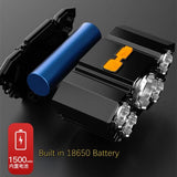 Super Bright USB Rechargeable LED Headlamp Jack's Clearance