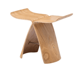 Butterfly Stool Made from Ash Plywood 4 Colors Natural/Black/Walnut Stool Chair For Living Room, Bedroom Wooden Stool Display Jack's Clearance