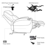 Luxury Electric Massage Chair Power Lift Jack's Clearance