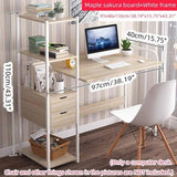 Large Wood Office PC Laptop Workstation Home Gaming Desk Jack's Clearance