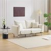 Ava 2 Seater Sofa (White)