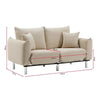 Ava 2 Seater Sofa (White)