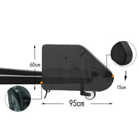 Caravan Hitch Cover Towing Hitch 600D Oxford Cloth Easy to Use Dustproof Rain Snow Protection RV Caravan Trailer Tow Hitch Cover