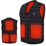 Unisex Smart Electric Heated Vest: Winter Thermal Jacket