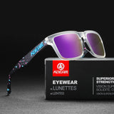 KDEAM 2022 Square Men's Polarized Sunglasses Outdoors Lifestyle Coating Sun Glasses New Matching Colors With Box