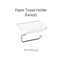 Wall Shelf Free Punch Accessories Hook Brush Holder Box Decoration Kitchen Toilet Bathroom Caravan Home Multifunctional Butler Storage