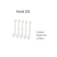 Wall Shelf Free Punch Accessories Hook Brush Holder Box Decoration Kitchen Toilet Bathroom Caravan Home Multifunctional Butler Storage