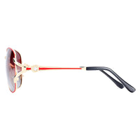 BARCUR Women Gradient Sunglasses Polarized Sun Glasses Luxury Round Eyewear lunette de soleil homme