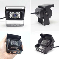 Wireless Night Vision Rear View Camera - 7In Car Monitor - Truck/Bus/RV/Trailer - 12V-24V Display