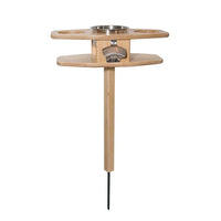 1x Outdoor Wine Table Portable Picnic Table Wine Glass Racks Collapsible Racks Outdoor Tables Outdoor Furniture For Garden Beach