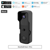 Tuya Smart Video Doorbell WiFi 1080P Video Intercom Door Bell IP Camera Two-Way Audio Works With Alexa Echo Show Google Home Jack's Clearance