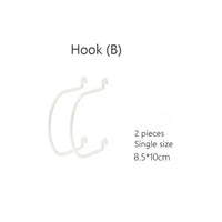 Wall Shelf Free Punch Accessories Hook Brush Holder Box Decoration Kitchen Toilet Bathroom Caravan Home Multifunctional Butler Storage