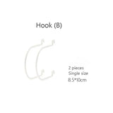 Wall Shelf Free Punch Accessories Hook Brush Holder Box Decoration Kitchen Toilet Bathroom Caravan Home Multifunctional Butler Storage