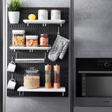 Wall Shelf Free Punch Accessories Hook Brush Holder Box Decoration Kitchen Toilet Bathroom Caravan Home Multifunctional Butler Storage