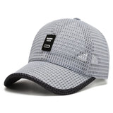[NORTHWOOD] Men’s Mesh Baseball Cap Breathable Dad Hat Snapback
