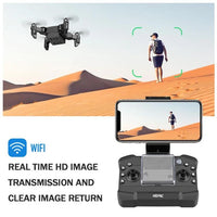 Mini Drone 4K Professional HD Camera High Hold Mode RC Helicopter Kid helicopter RC RTF Quadopter Foldable Quadrocopter WiFi - Jack's Clearance