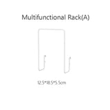 Wall Shelf Free Punch Accessories Hook Brush Holder Box Decoration Kitchen Toilet Bathroom Caravan Home Multifunctional Butler Storage