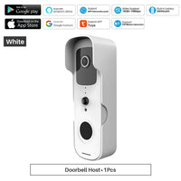 Tuya Smart Video Doorbell WiFi 1080P Video Intercom Door Bell IP Camera Two-Way Audio Works With Alexa Echo Show Google Home Jack's Clearance