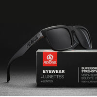KDEAM 2022 Square Men's Polarized Sunglasses Outdoors Lifestyle Coating Sun Glasses New Matching Colors With Box