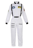 Astronaut Costume Adult Silver Spaceman Costume Plus Size  Women Space Suit Party Dress up Costume  Astronaut Suit Adults White