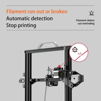 Voxelab Aquila X2 3d Printer Kit High Precision Filament Detect Heating Bed Resume Printing Silent Mainboard 220*220*250mm Jack's Clearance