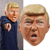 Trump Latex Mask - Halloween Cosplay & Props