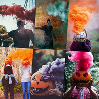 Colorful Effect Smoke Tube Bottle Studio Car Photography Toy Wedding Halloween Spray-supplies Bomb Smoke-stick-props Party Spray Jack's Clearance