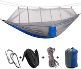 2-Person Camping Hammock with Mosquito Net – Durable Parachute Fabric Sleep Swing for Outdoors