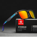 KDEAM 2022 Square Men's Polarized Sunglasses Outdoors Lifestyle Coating Sun Glasses New Matching Colors With Box