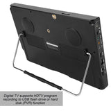 LEADSTAR Rechargeable 12 Inch Portable Mini Tv With DVBT2/H265/Hevc Dolby Ac3 1280*800 TF Card For Home/Car With Car charger