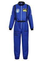 Astronaut Costume Adult Silver Spaceman Costume Plus Size  Women Space Suit Party Dress up Costume  Astronaut Suit Adults White