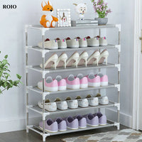 Space-Saving Shoe Rack: DIY Easy Assemble Organizer for Portable Home Storage