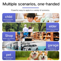4K Full HD 1080P Mini ip Cam XD WiFi Night Vision Camera IR-CUT Motion Detection Security Camcorder HD Video Recorder Jack's Clearance