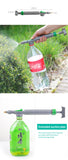 High Pressure Air Pump Manual Sprayer Adjustable Drink Bottle Spray Head Nozzle Garden Watering Tool Sprayer Agriculture Tools