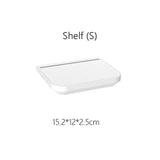 Wall Shelf Free Punch Accessories Hook Brush Holder Box Decoration Kitchen Toilet Bathroom Caravan Home Multifunctional Butler Storage