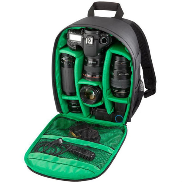 Multi-functional Camera Backpack Video Digital DSLR Bag Waterproof Outdoor Camera Photo Bag Case for Nikon/ for Canon/DSLR - Jack's Clearance