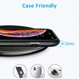 FDGAO 30W Wireless Charger - USB C Fast Charging Pad - Quick Charge QC 3.0 - For iPhone 14/13/12/11 XS XR X 8 - Samsung S22 S21 S20