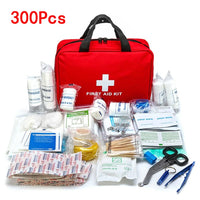 Portable 16-300Pcs Emergency Survival Set First Aid Kit for Medicines Outdoor Camping Hiking Medical Bag Emergency Handbag
