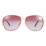 BARCUR Women Gradient Sunglasses Polarized Sun Glasses Luxury Round Eyewear lunette de soleil homme