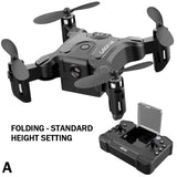 Mini Drone 4K Professional HD Camera High Hold Mode RC Helicopter Kid helicopter RC RTF Quadopter Foldable Quadrocopter WiFi - Jack's Clearance