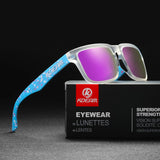KDEAM 2022 Square Men's Polarized Sunglasses Outdoors Lifestyle Coating Sun Glasses New Matching Colors With Box