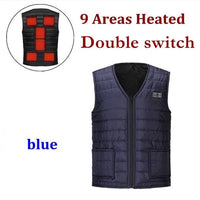 Unisex Smart Electric Heated Vest: Winter Thermal Jacket
