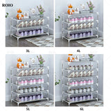 Space-Saving Shoe Rack: DIY Easy Assemble Organizer for Portable Home Storage