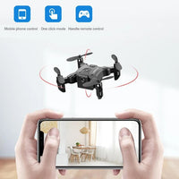 Mini Drone 4K Professional HD Camera High Hold Mode RC Helicopter Kid helicopter RC RTF Quadopter Foldable Quadrocopter WiFi - Jack's Clearance