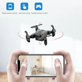 Mini Drone 4K Professional HD Camera High Hold Mode RC Helicopter Kid helicopter RC RTF Quadopter Foldable Quadrocopter WiFi - Jack's Clearance