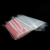 100pcs Small Zip Lock Plastic Bags - Transparent Reclosable Vacuum Storage Bags Jack's Clearance
