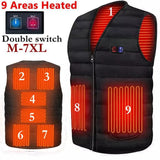 Unisex Smart Electric Heated Vest: Winter Thermal Jacket